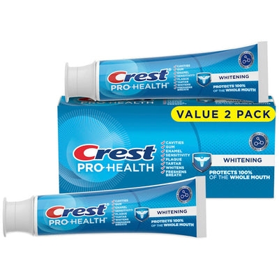 Pasta de dientes en gel blanqueadora Crest Pro Health Twin Pack (8.6 oz)