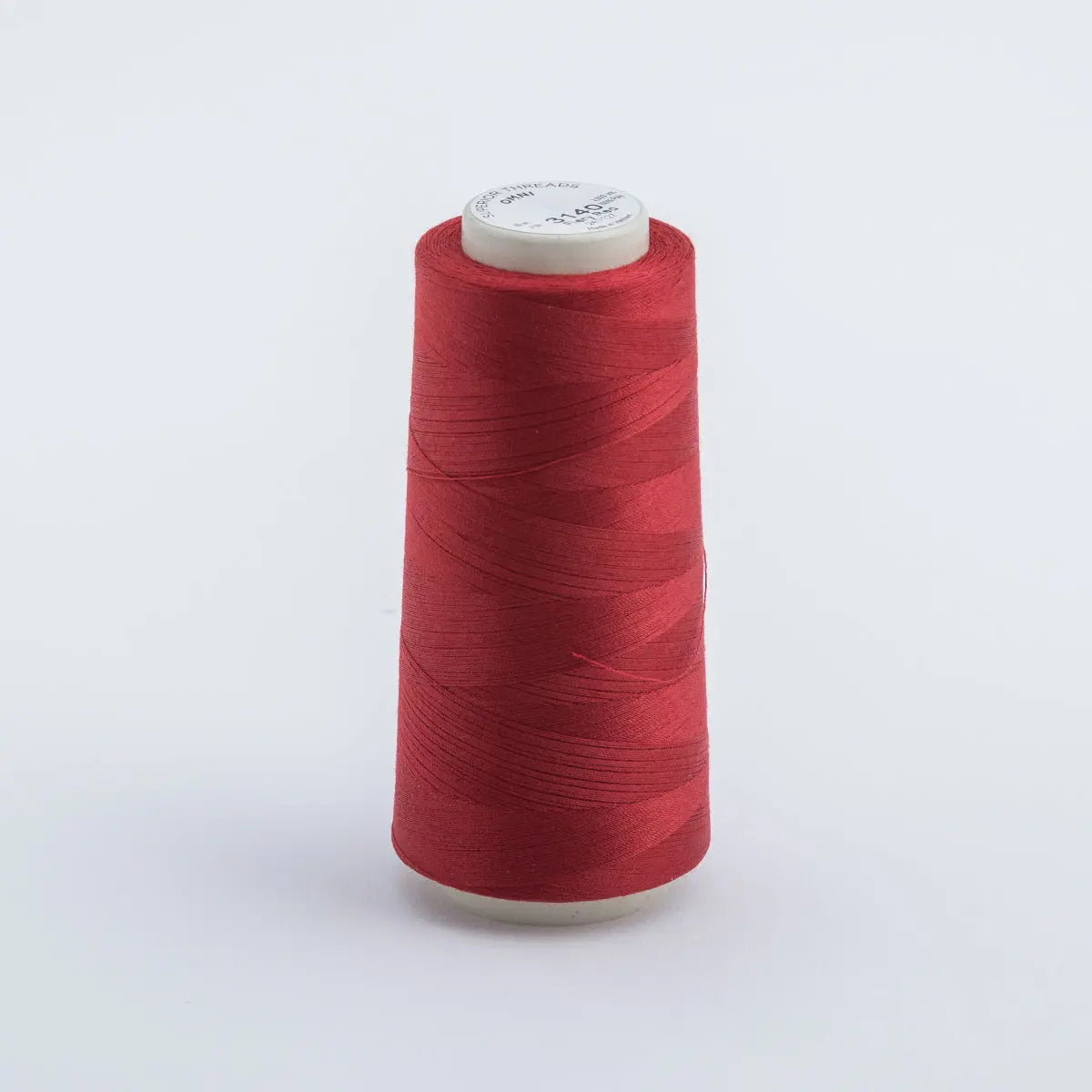Hilo Mini Cono OMNI Rojo Fuego de 2,000 yd.