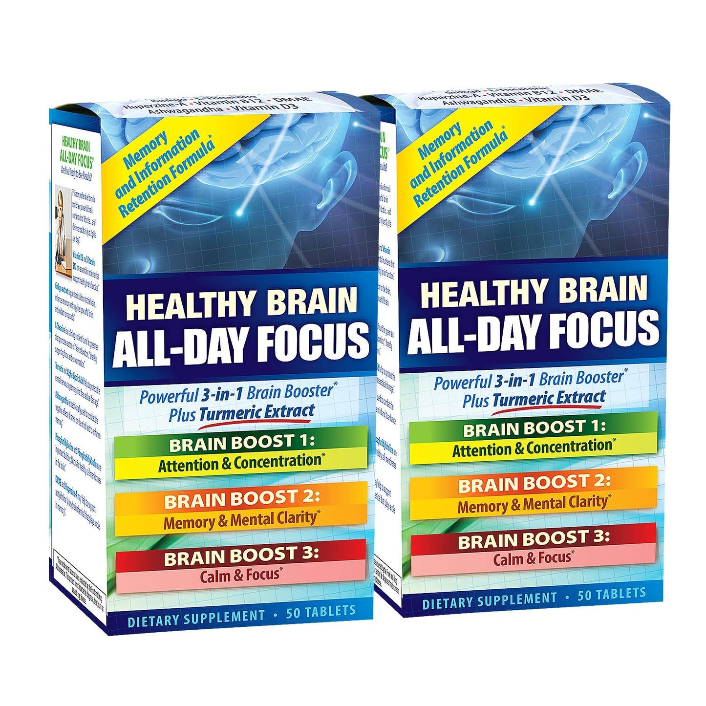Supplément de concentration Healthy Brain All-Day Focus d'Applied Nutrition®
