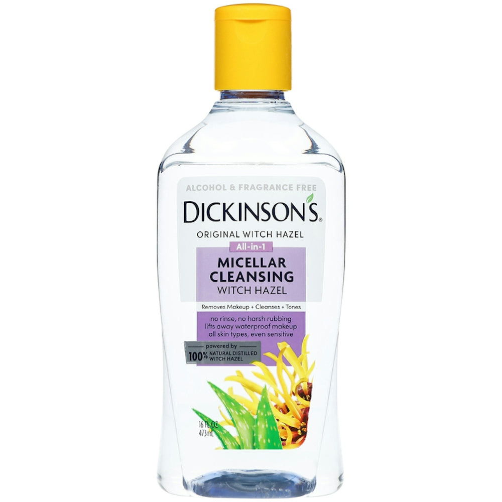 Desmaquillante Micelar de Hamamelis de Dickinson con Aloe, 16 Oz