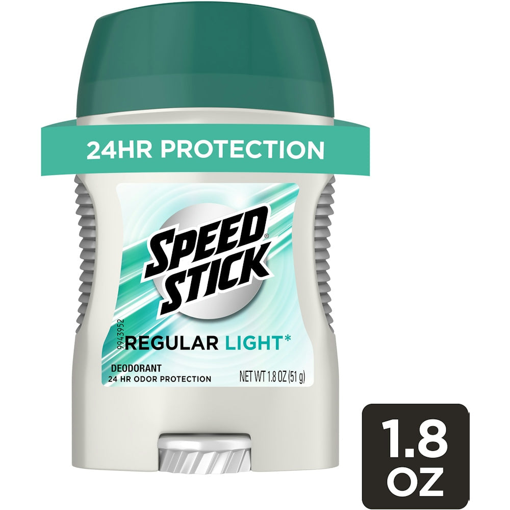 Speed Stick Deodorant Solid Regular Light for Men 1.8 Oz