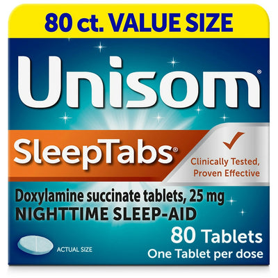 Unisom SleepTabs Nighttime Sleep Aid - 80 Count