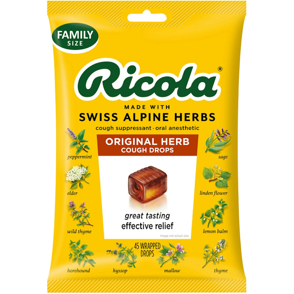 Ricola Original Herb Cough Drops - Family Size