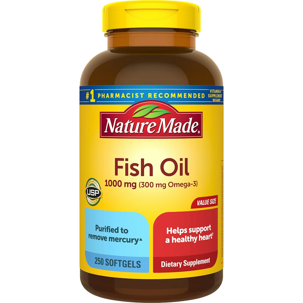 Nature Made Aceite de Pescado 1000 Mg Cápsulas Blandas