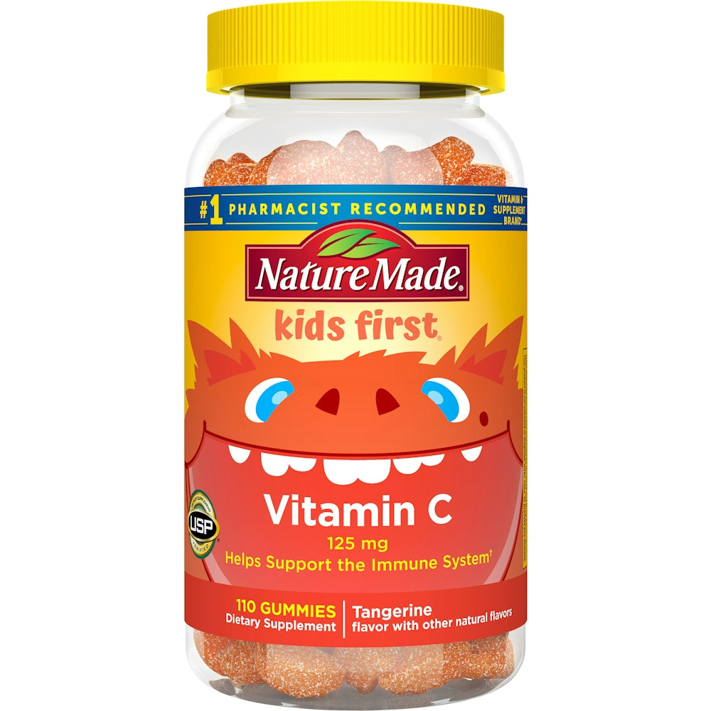 Nature Made Kids First Vitamin C Gummies - Tangerine - 110ct
