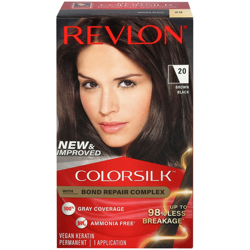 Revlon Beautiful Color Teinture Capillaire Permanente - 20 Brun Noir