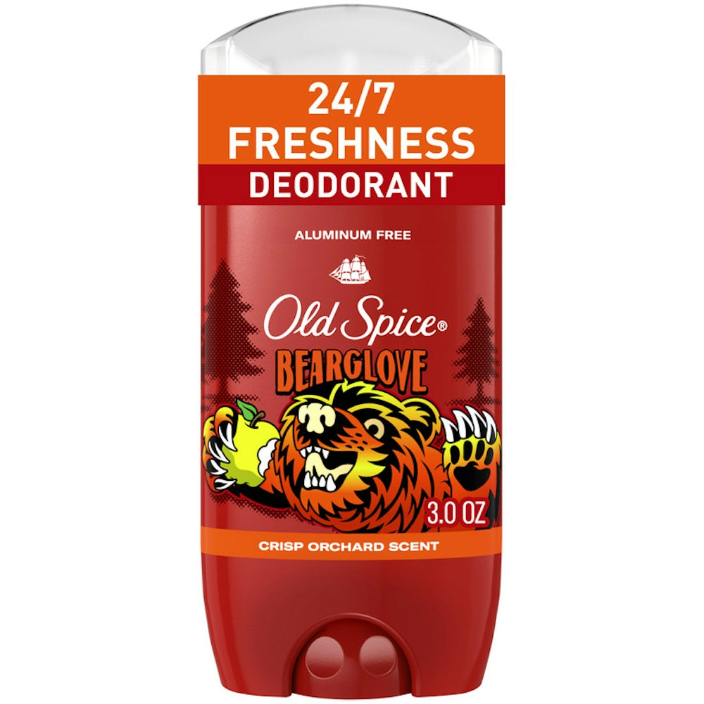 Desodorante Old Spice Wild Collection Sin Aluminio, Bearglove, 3.0 Oz