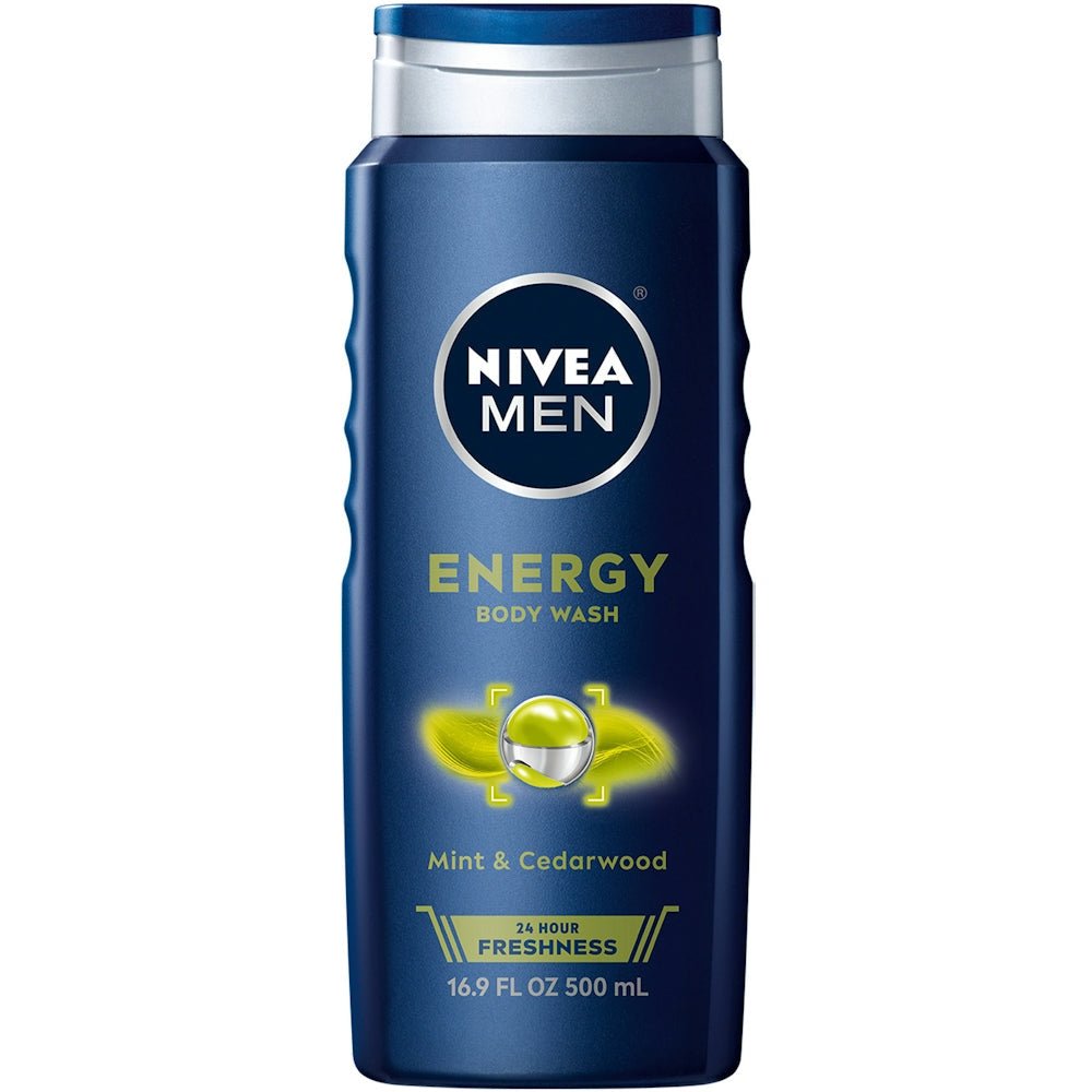 Nivea Para Hombres Gel de Ducha Energizante 3 en 1