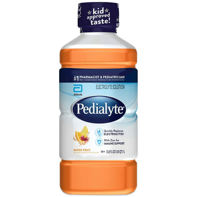 Solución Electrolítica Pedialyte - Frutas Mixtas - 33.8 Fl Oz