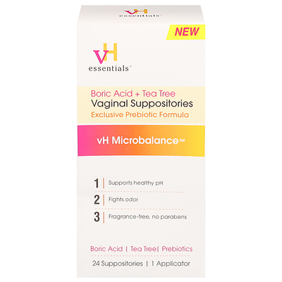 Suppositoires d'acide borique Vh Essentials - 30 capsules
