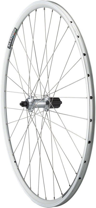 Quality Tiagra/DA22 Rear Wheel - 700 QR x 130mm Rim Brake Silver Clincher