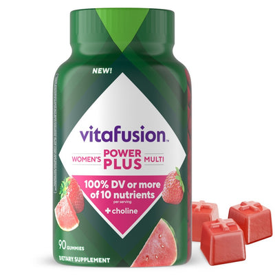 Gommes multivitaminées pour femmes Vitafusion - 90 unités
