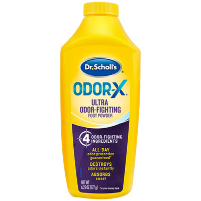 Dr. Scholl's Odor X Ultra Odor-Fighting Foot Powder 6.25 Oz