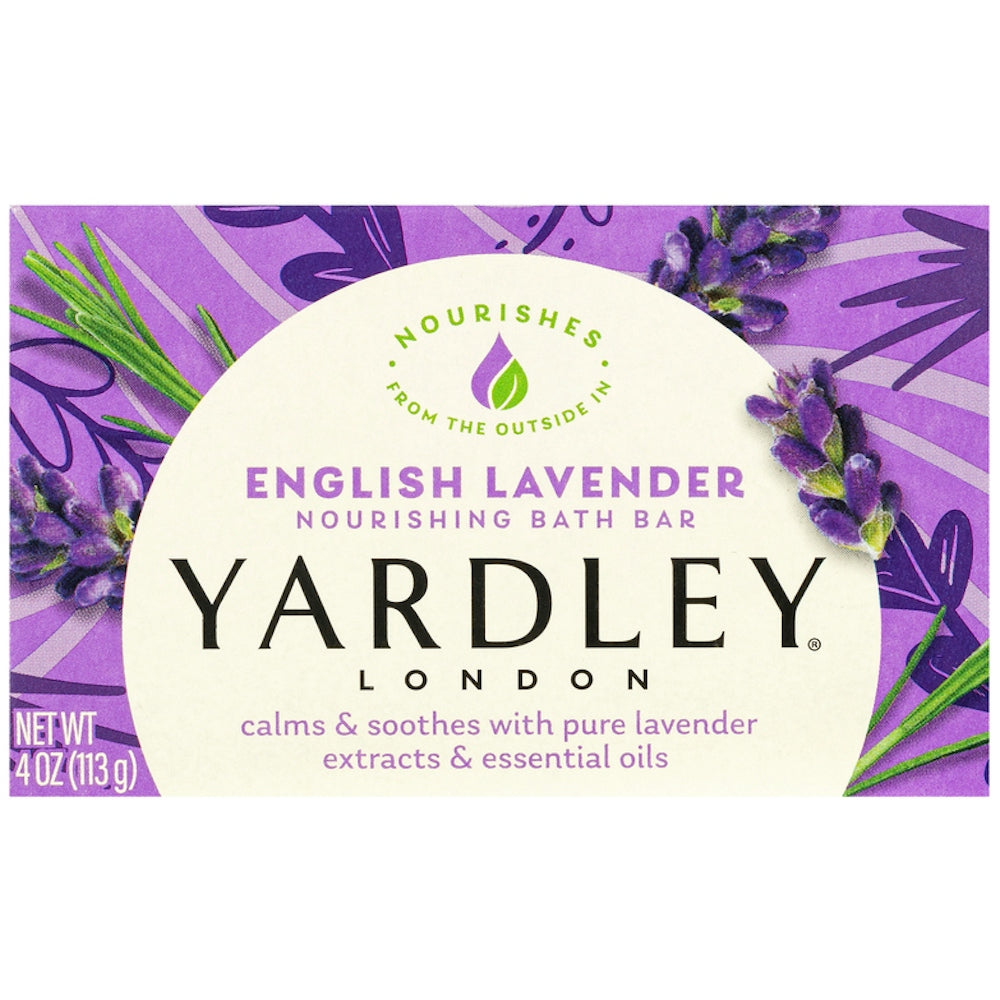Yardley London English Lavender Bath Bar – 4 oz