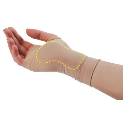 Pedifix Visco-Gel Wrist Support Sleeve - Large Right