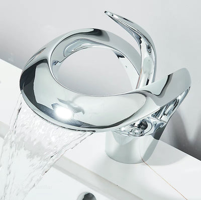 AquaFalls Chrome Tap - Korvel