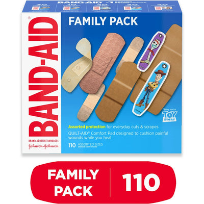 Band-Aid Brand Adhesive Bandage Family Variety Pack