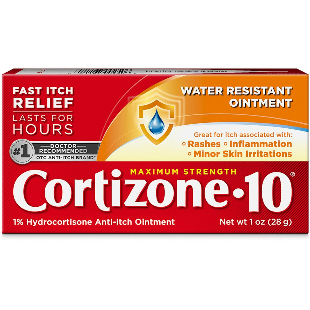 Cortizone 10 Ungüento Antipicazón de Máxima Fuerza, 2 Oz