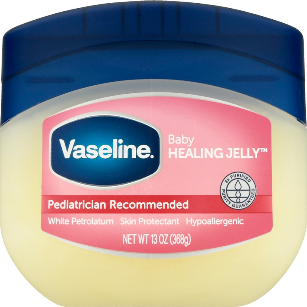 Vaseline® Baby Healing Petroleum Jelly - Tarro de 13 oz (Caja a granel de 24)