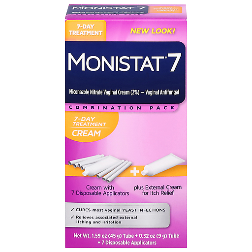 Monistat Crema de Tratamiento de 7 Días - Paquete de Lubricante Personal