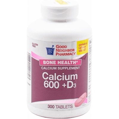 21st Century Calcium 600 + D3 Tablets - 300 Count