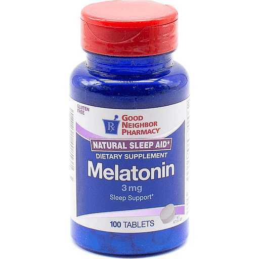 Premium Melatonin 3 Mg - 100 Tablets for Restful Sleep
