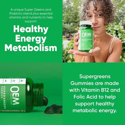 Vegetarian chlorophyll gummies super green vitamin gummies - Korvel