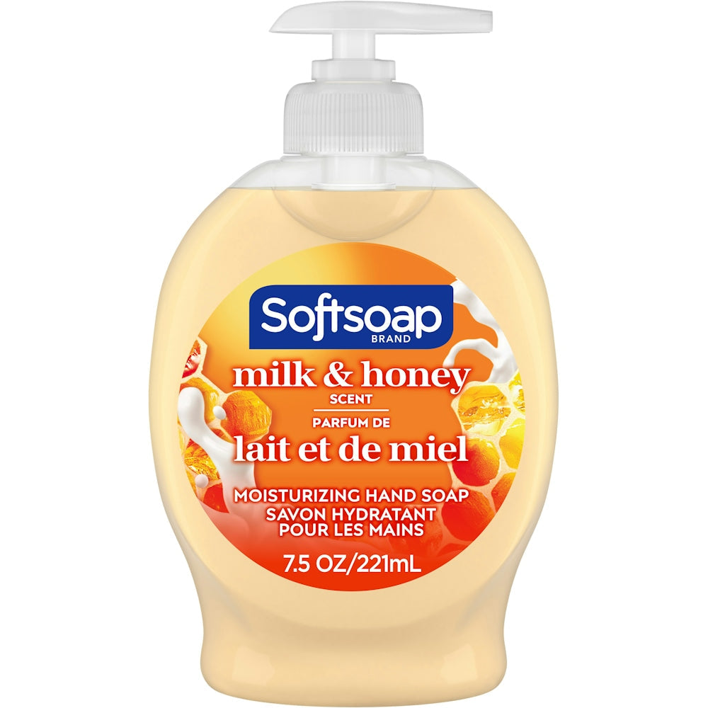 Savon Liquide Hydratant Softsoap - Lait & Miel - 7,5 Fl Oz