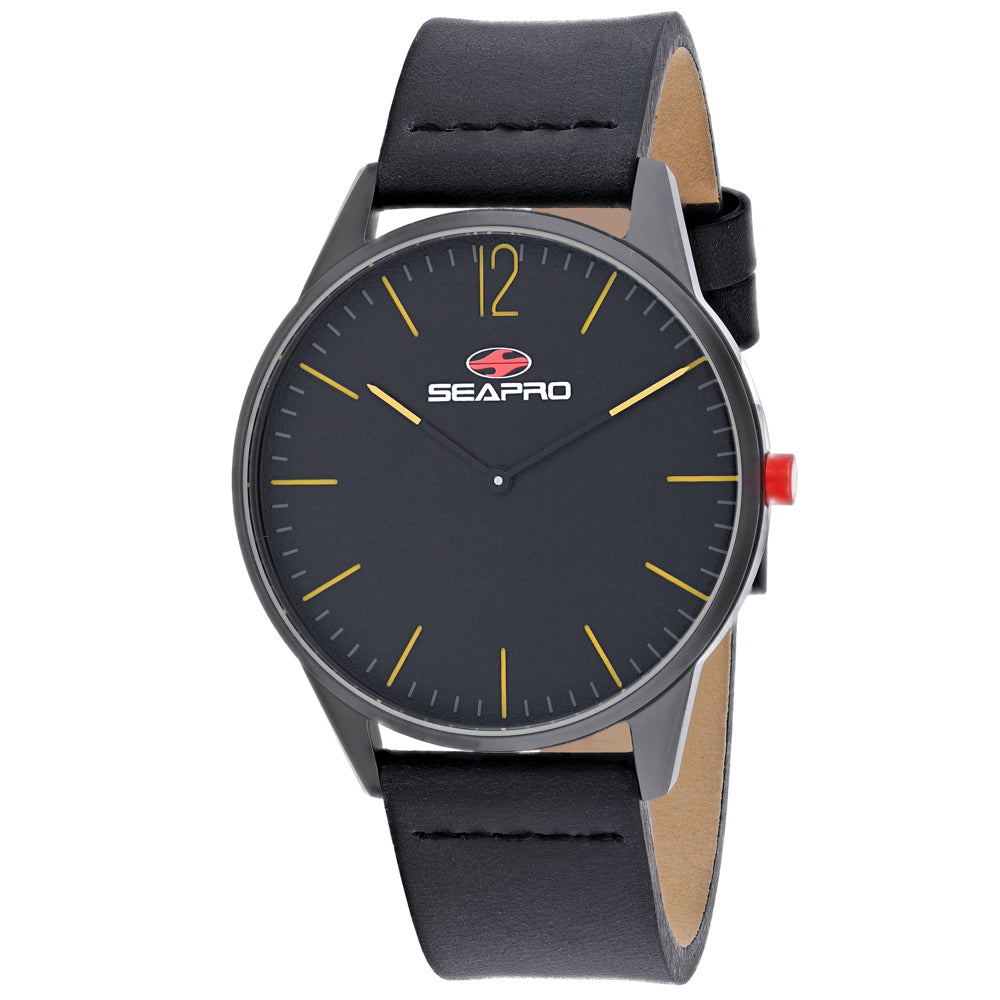 Reloj Seapro Men's Black Hole