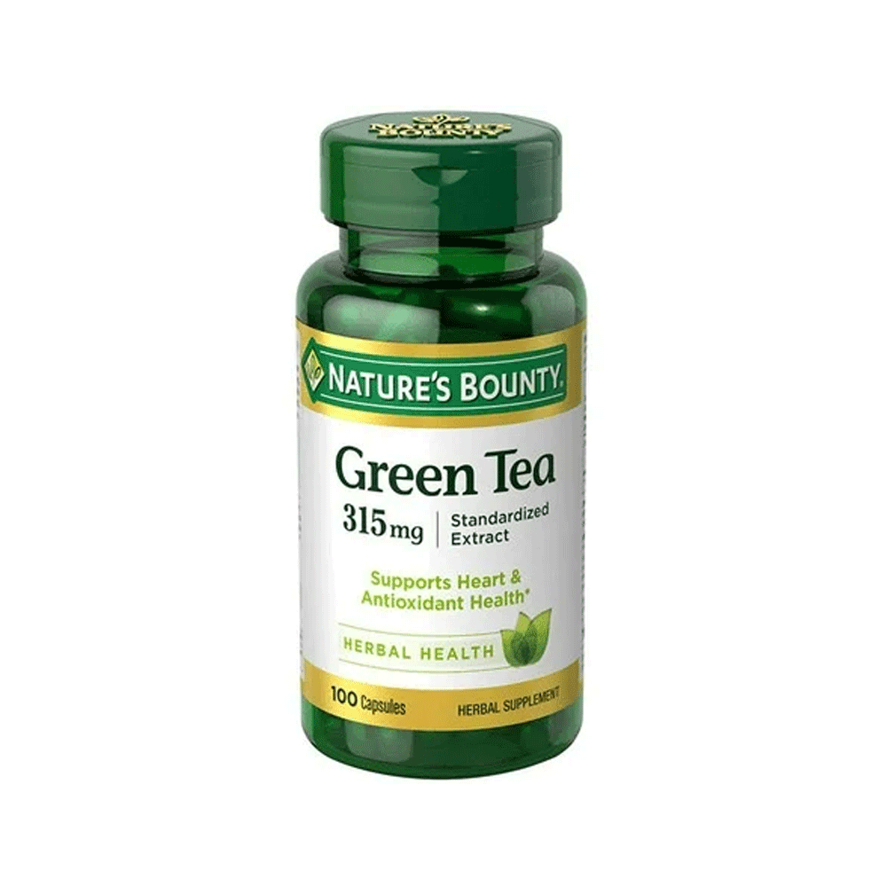 Extrait de thé vert Nature's Bounty 315 mg Capsules