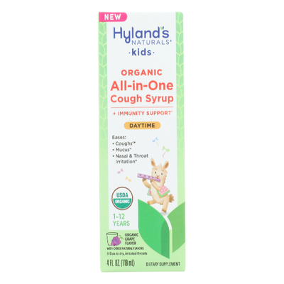 Hyland's Naturals Kids Organic All-in-One Cough Syrup