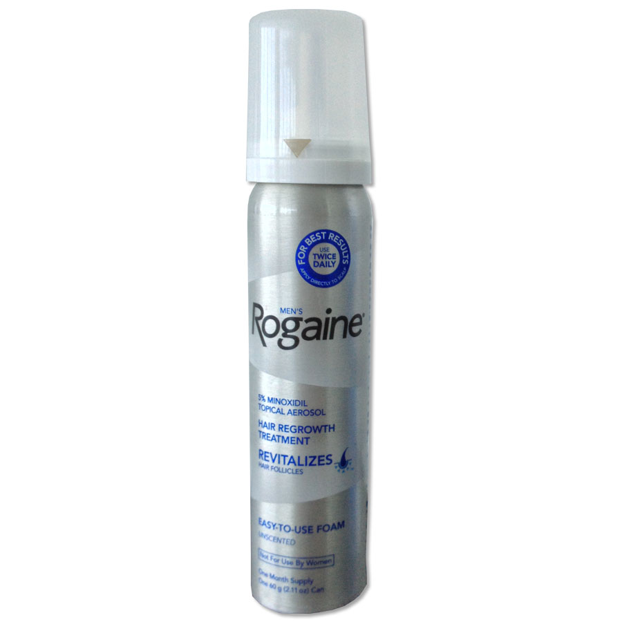 Mousse Rogaine 5% Minoxidil pour hommes - Fourniture de 3 mois