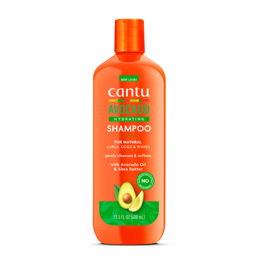 Shampoing hydratant à l'huile d'avocat et au beurre de karité Cantu 400 ml