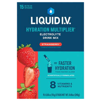 Mélange à Boire Hydratant Liquid I.V. Saveur Fraise