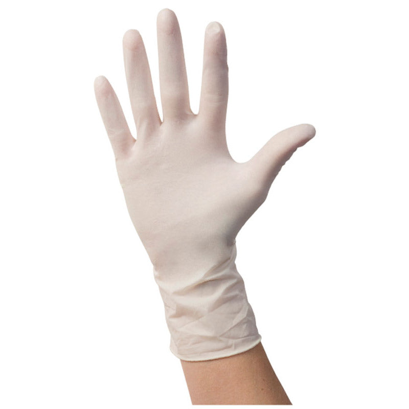 Cardinal Health Med Latex Exam Gloves, Non-Sterile, Medium 5.1 MIL
