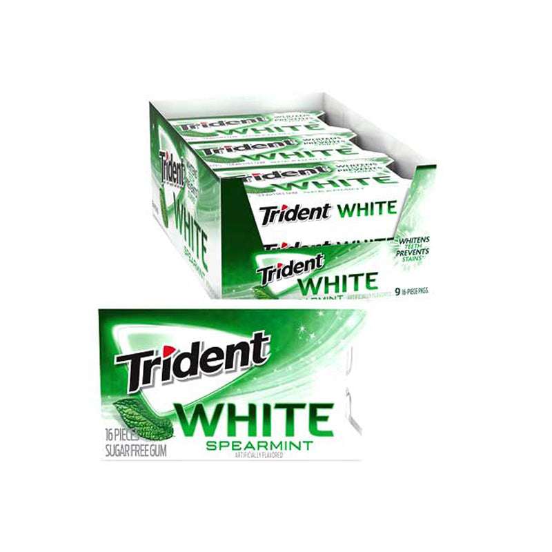 Chicle Sin Azúcar Trident - Sabor Menta