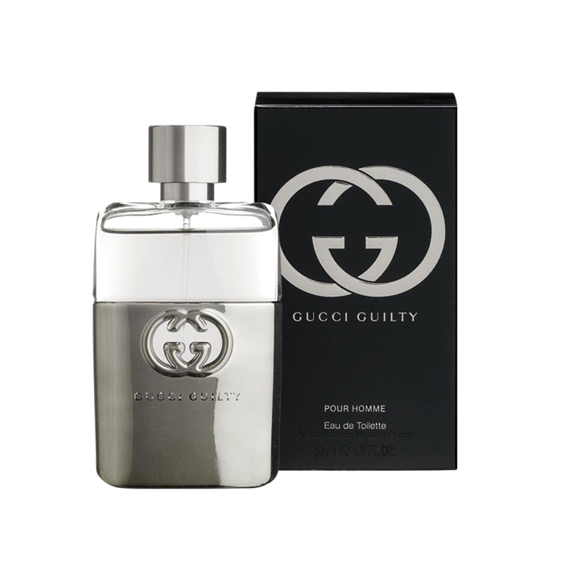 Gucci Guilty Men Pour Homme Eau De Toilette Spray 1.6 Oz
