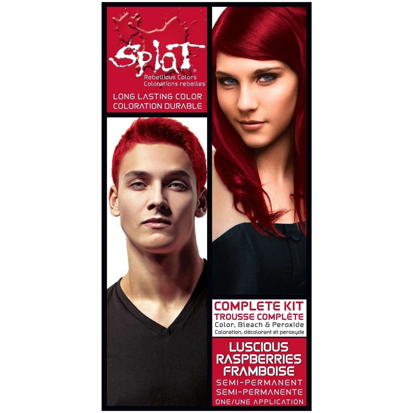 Kit complet Splat Couleur de Cheveux Framboises Succulentes