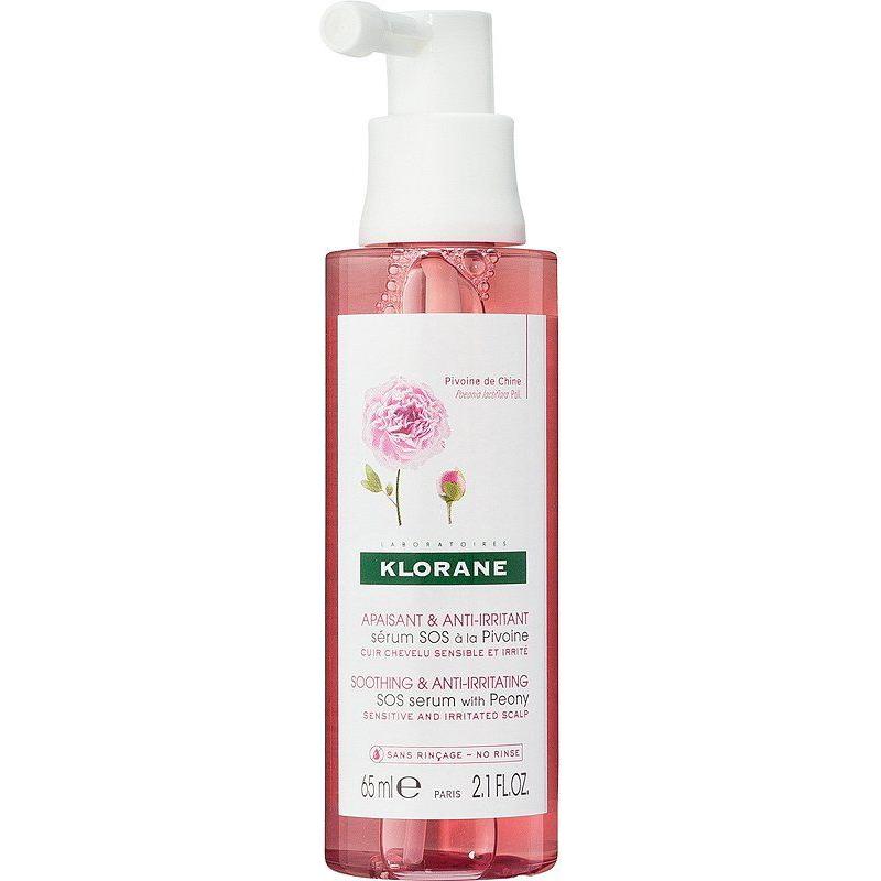 Sérum SOS Klorane à la Pivoine - Traitement Apaisant pour Cheveux 65ml