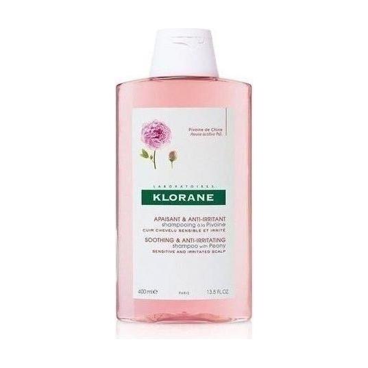 Shampoo Klorane à la Pivoine, 13,5 oz - Soin Capillaire Apaisant