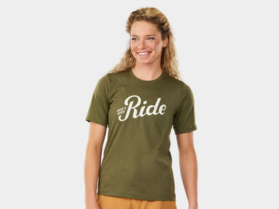 Trek Evoke Tech Tee for Women - XXX-Large Black Olive