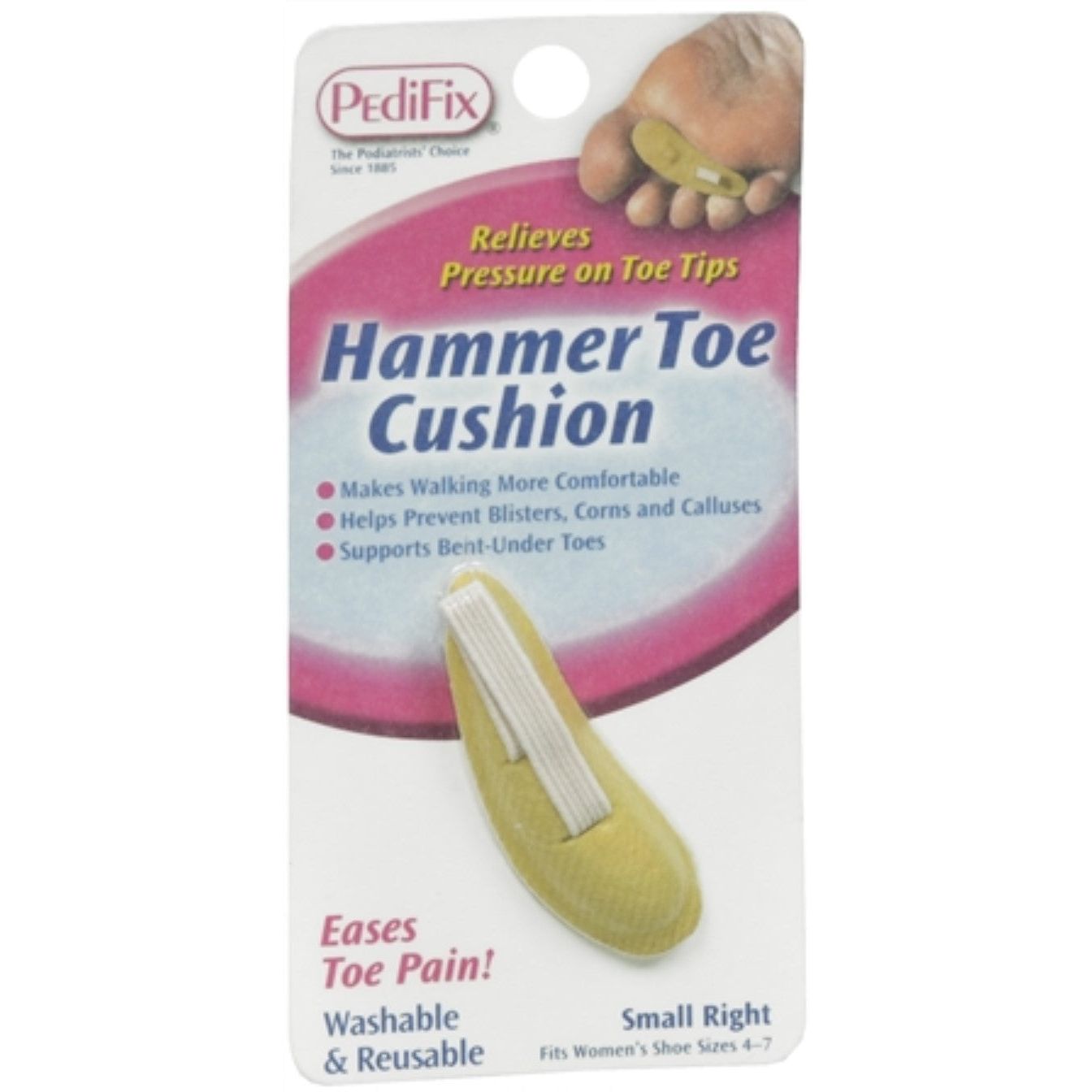 Cojín para Dedo en Martillo Pedifix - Pequeño, Derecho