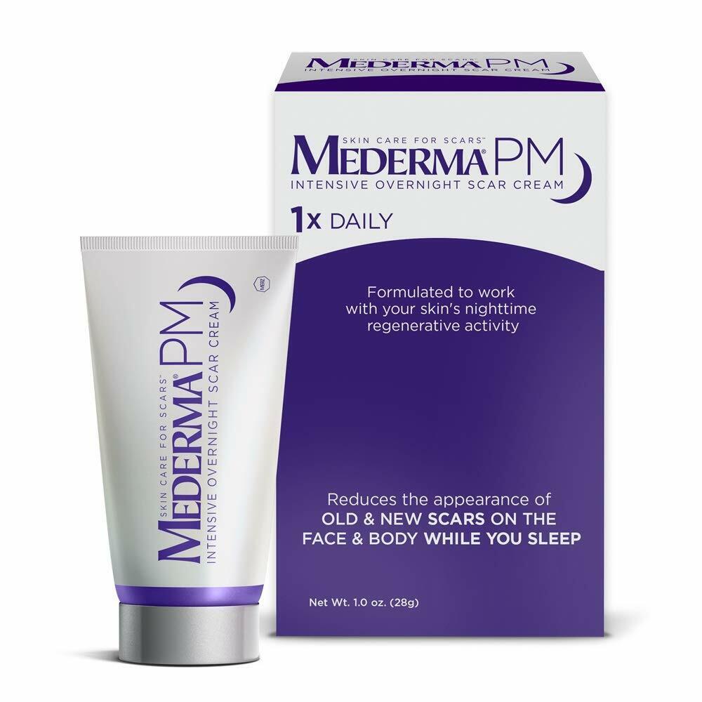 Crema Intensiva para Cicatrices Mederma PM de Noche, 1.0 Oz