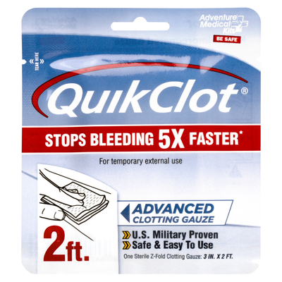 Adventure Medical Kits QuikClot Advanced Clotting Gauze - 3" x 24"