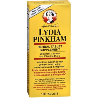 Lydia Pinkham Herbal Supplement - 75mg Tablets, 15 Count