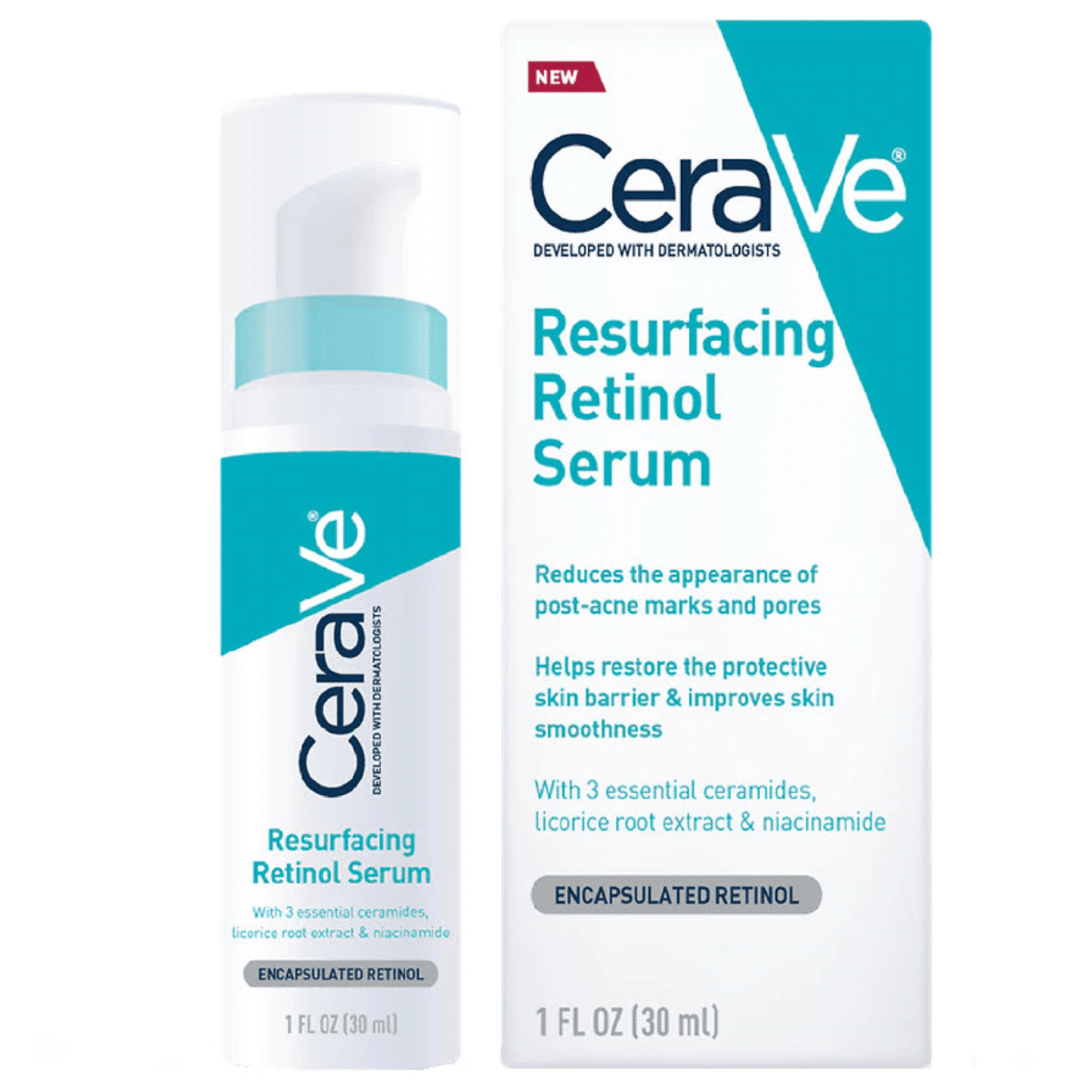 Suero de Retinol Resurfacing de CeraVe - 1 Fl Oz