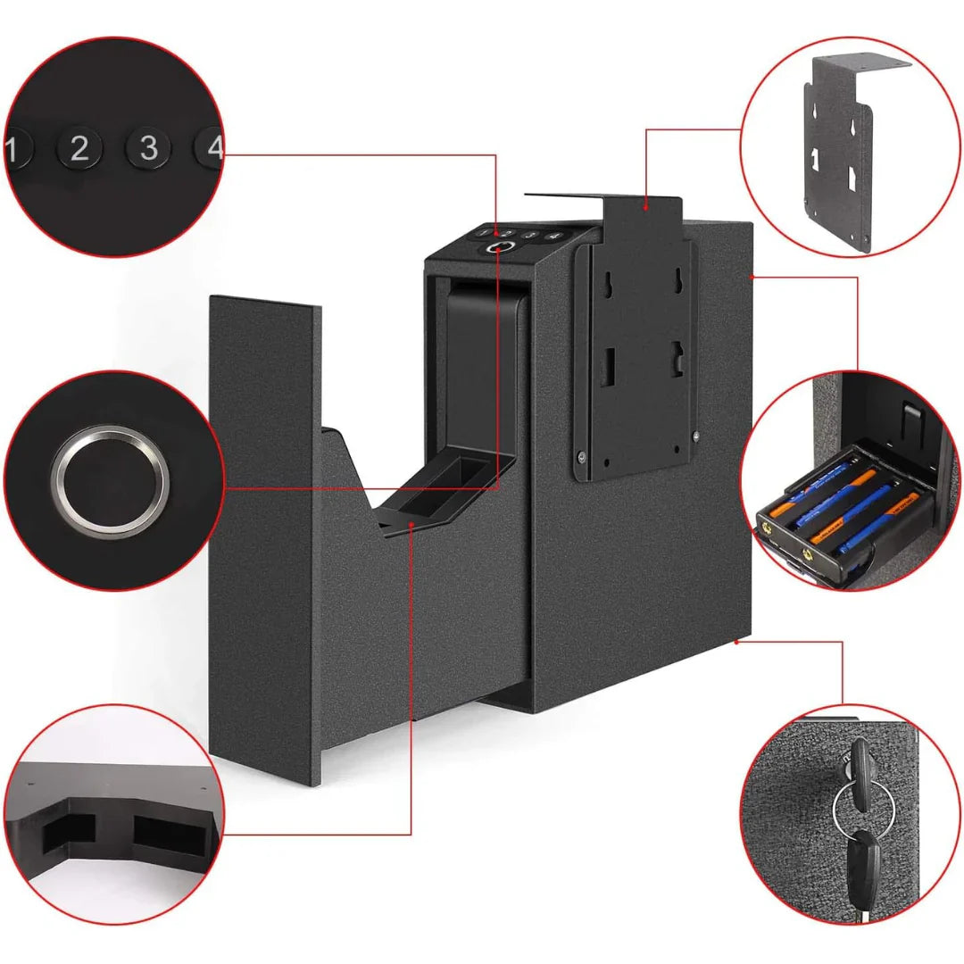 Safe Vault - Biometric Gun Safe for Secure Storage