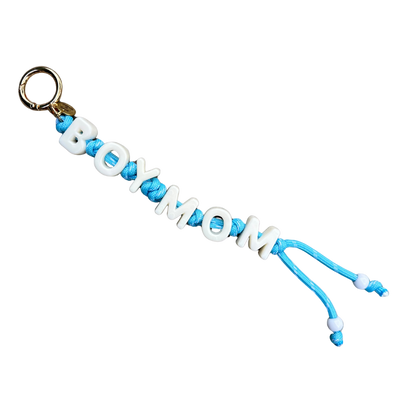 BOY MOM Bag Charm - Stylish Accessory for Handbags