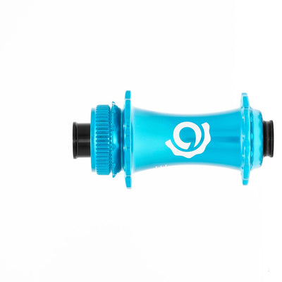 Industry Nine Solix G Classic Front Disc Hub - 24H 12mm TA 100mm Turquoise