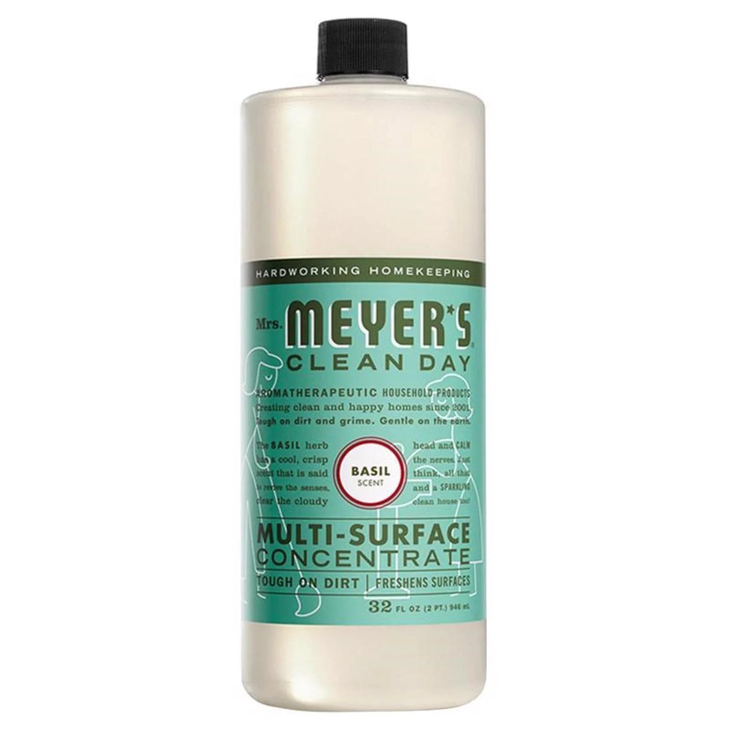 Limpiador Multiusos Mrs. Meyer's Clean Day - Albahaca 32 fl oz